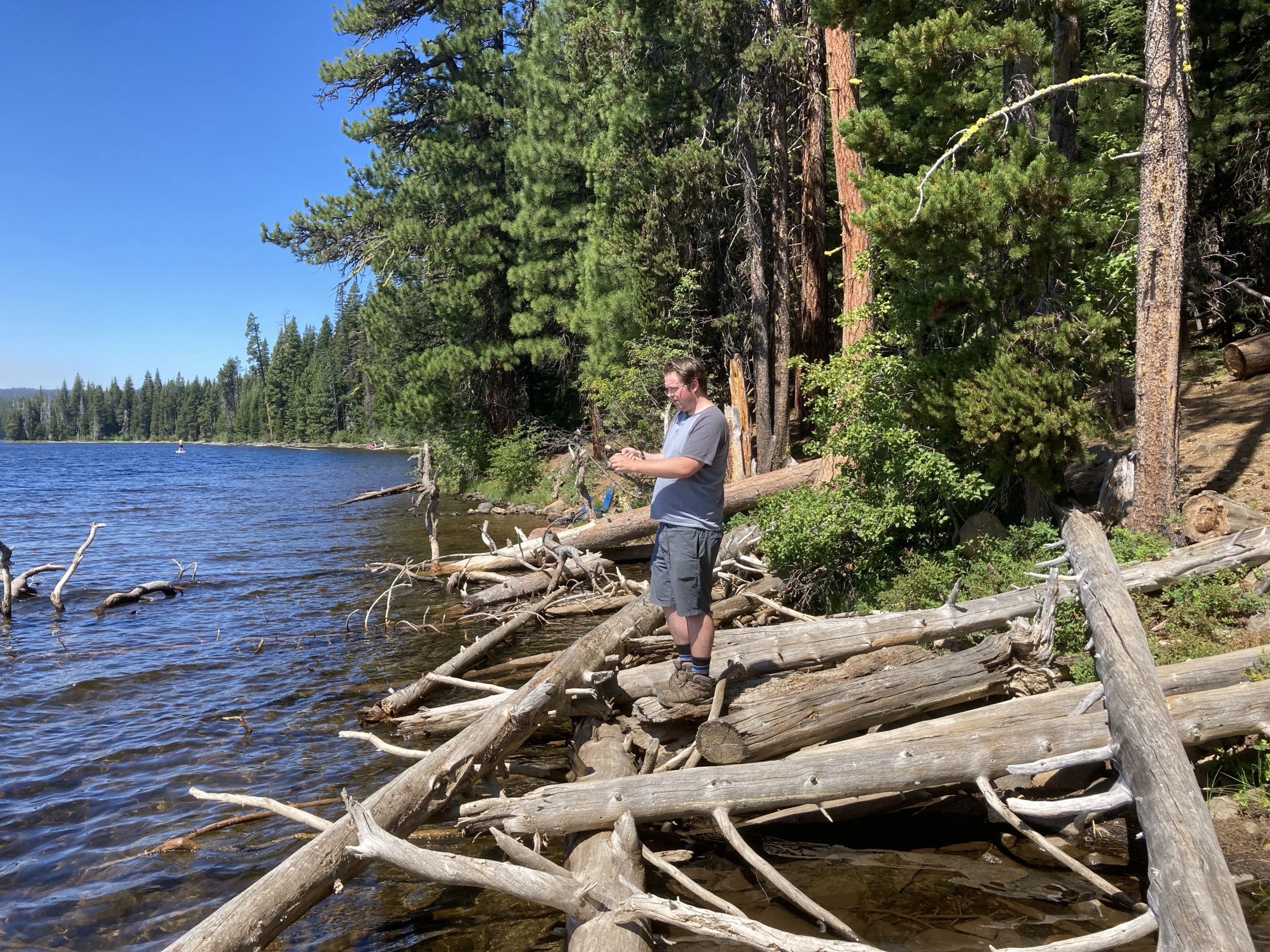 Picture of Craig fishing